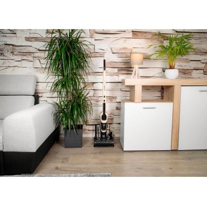 Concept VP4220 - Trådløs 3-i-1 stavstøvsuger AQUAGLIDE 160W/28,8V 2200 mAh beige
