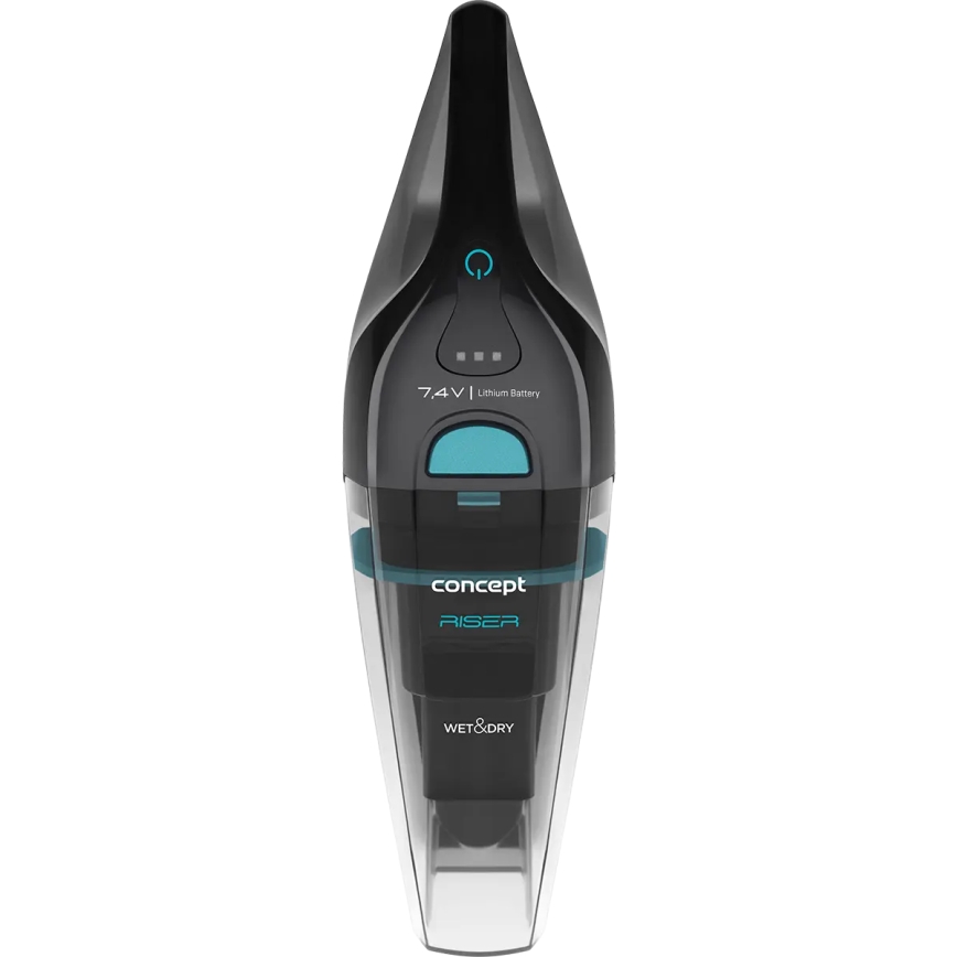 Concept VP4350 - Håndstøvsuger til våd og tør brug RISER 50W/7,4V 2200 mAh sort