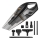Concept VP4353-Håndholdt støvsuger WET & DRY RISER EXTENSION 110W/18,5V 2200 mAh sort