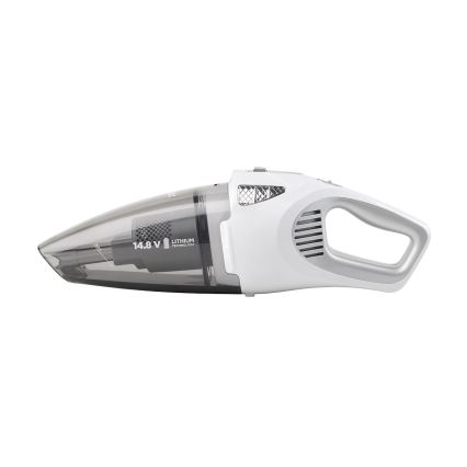 Concept VP4370 - Håndholdt støvsuger WET & DRY PERFECT CLEAN 90W/14,8V 2200 mAh hvid