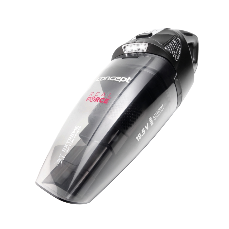Concept VP4380 - Håndholdt støvsuger REAL FORCE 110W/18,5V 2200 mAh sort