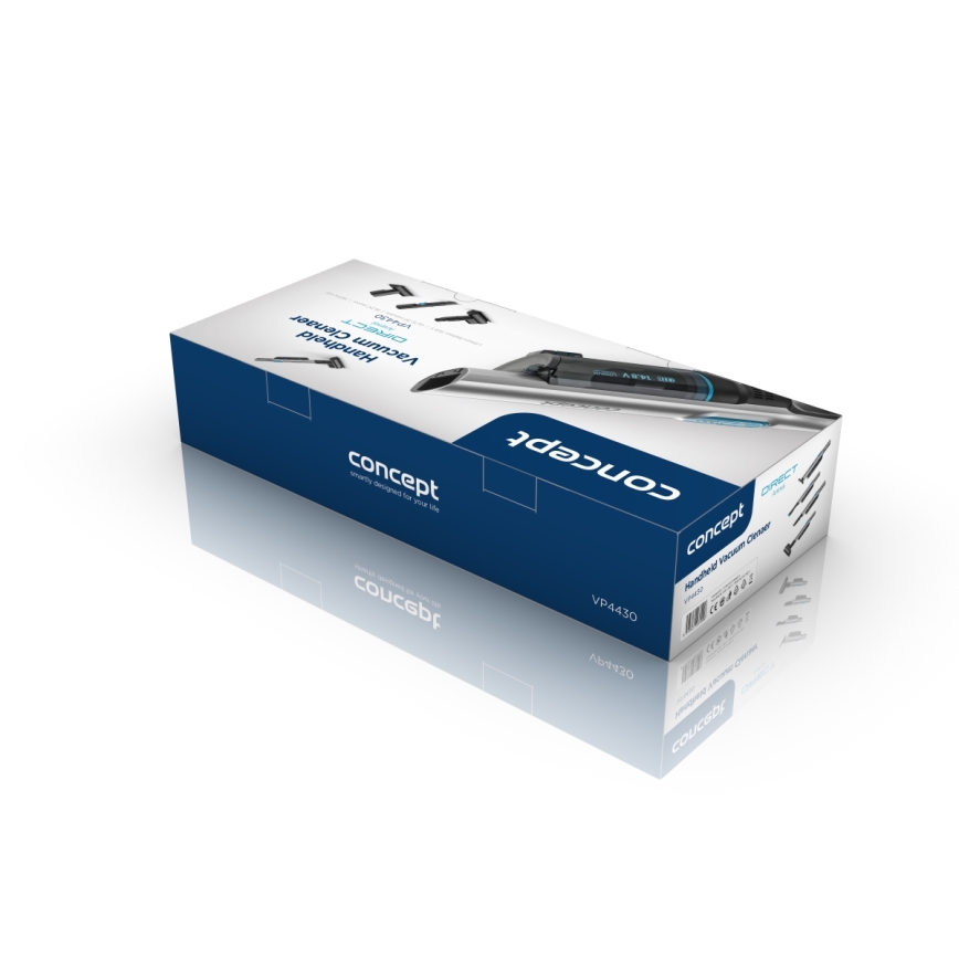 Concept VP4430 - Håndholdt støvsuger DIRECT ANIMAL 180W/14,8V 2200 mAh sort