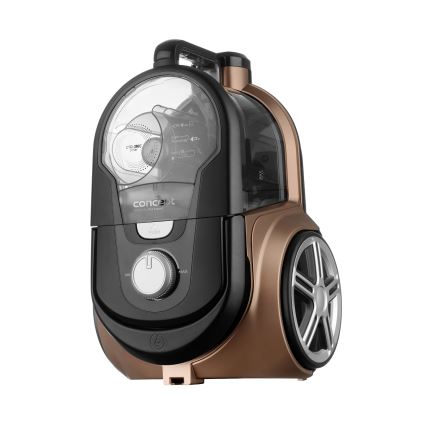Concept VP5240N - Poseløs støvsuger 4A RADICAL PET EXPERT 2,5 l 800W/230V bronze