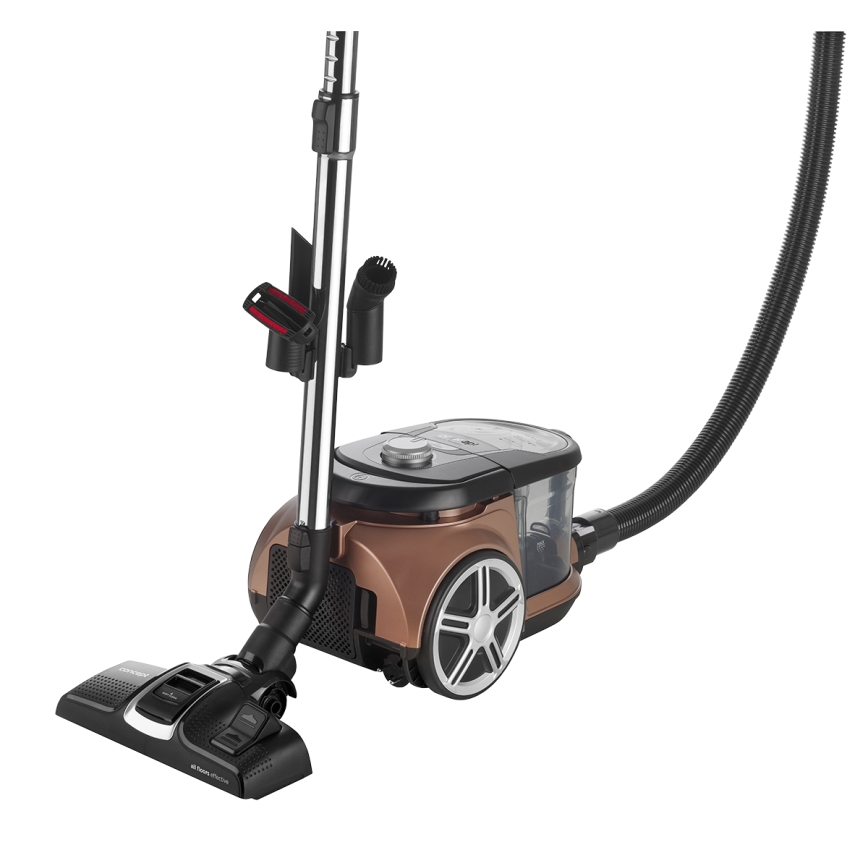 Concept VP5240N - Poseløs støvsuger 4A RADICAL PET EXPERT 2,5 l 800W/230V bronze