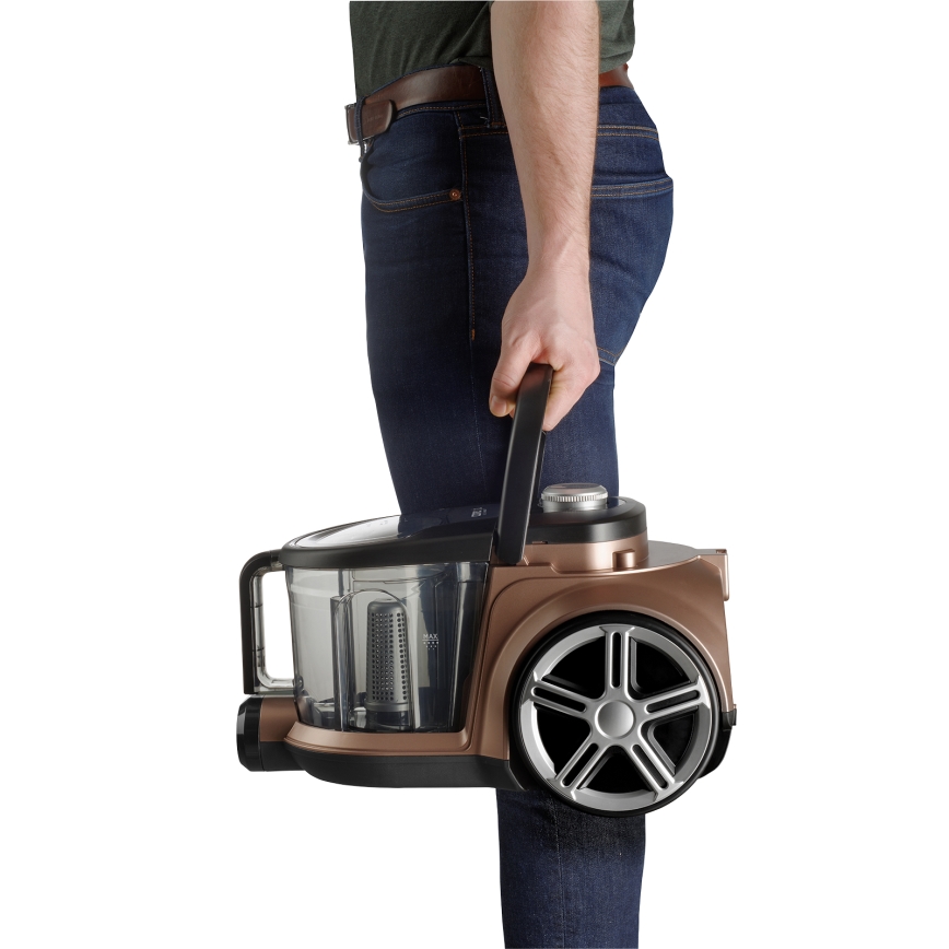 Concept VP5240N - Poseløs støvsuger 4A RADICAL PET EXPERT 2,5 l 800W/230V bronze