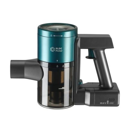 Concept VP6045 - Stav- og håndstøvsuger 2-i-1 ICONIC SUCTION PRO 450W/29,6V 2500 mAh blå