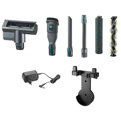 Concept VP6045 - Stav- og håndstøvsuger 2-i-1 ICONIC SUCTION PRO 450W/29,6V 2500 mAh blå