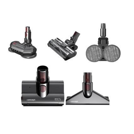 Concept VP6260 - 4-i-1 stavstøvsuger ULTIMATE PRO+ 500W/29,6V 2200 mAh sort