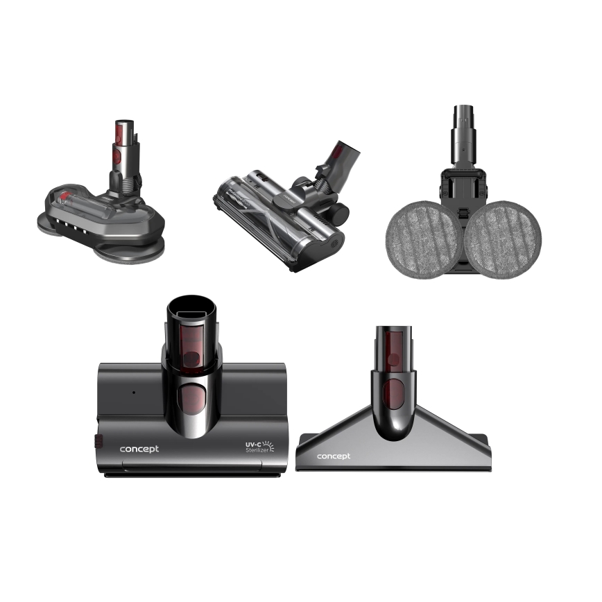 Concept VP6260 - 4-i-1 stavstøvsuger ULTIMATE PRO+ 500W/29,6V 2200 mAh sort