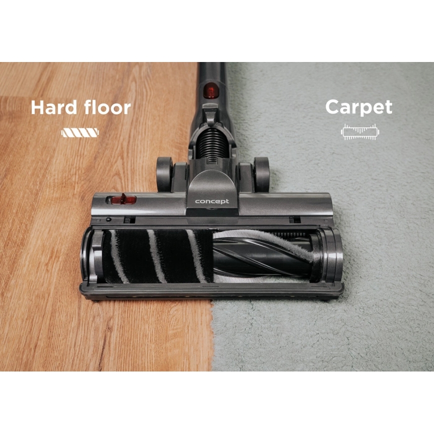 Concept VP6310 - 3-i-1 stavstøvsuger ULTIMATE COMPLETE LIGHT 420W/25,9V 2200 mAh sort