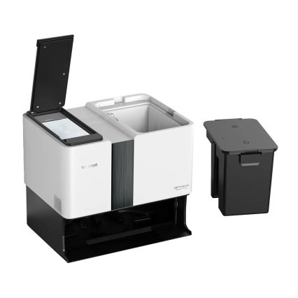 Concept VR4050 - Smart 2-i-1 robotstøvsuger med moppe OPTIMUS AQUA PRO LASER 3D, 600 W/230 V, 5200 mAh, Wi-Fi, hvid