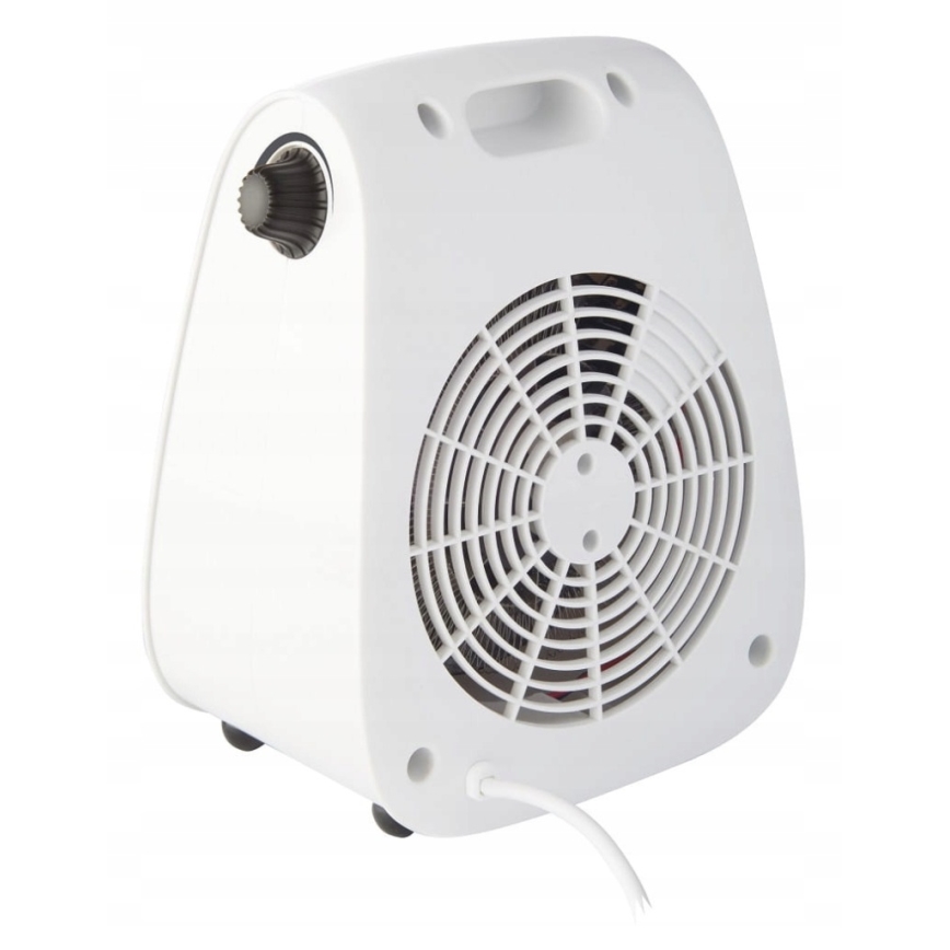 Concept vt7040 - Ventilator med varmeelement 1000/2000W/230V hvid