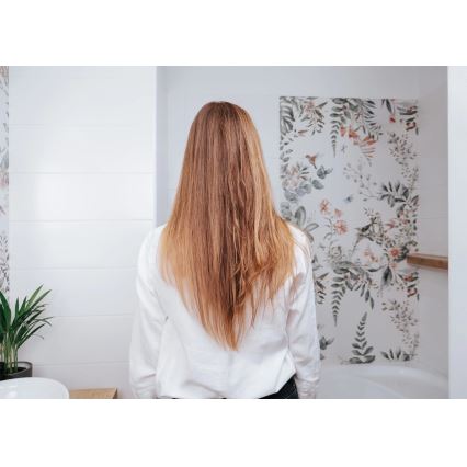 Concept VZ2110 - Glattejern GLAM STYLE 48W/230V hvid/rosaguld