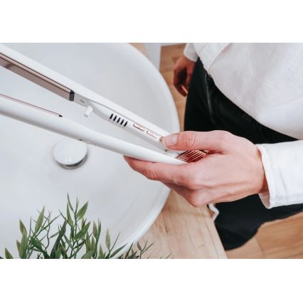 Concept VZ2110 - Glattejern GLAM STYLE 48W/230V hvid/rosaguld