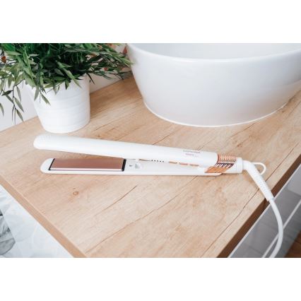 Concept VZ2110 - Glattejern GLAM STYLE 48W/230V hvid/rosaguld