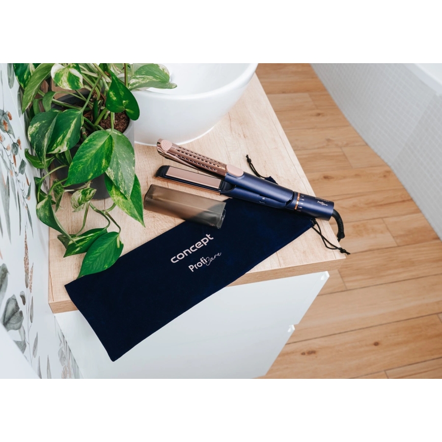 Concept VZ8100 - Glattejern PROFI CARE 60W/230V blå/guld