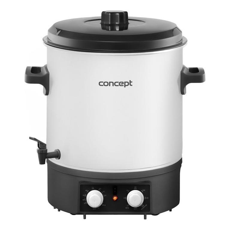 Concept ZH0030 - Kedel 27 l 2000W/230V hvid/sort
