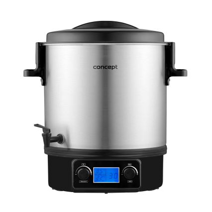Concept ZH0040 - Kedel 27 l 2000W/230V rustfri/sort