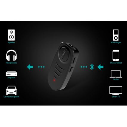 CONNECT IT CFF-4050-BK - Bluetooth audiomodtager AUX 110 mAh