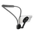 CONNECT IT CFF-6020-GY - Fleksibel magnetisk MagSafe-telefonholder til halsen