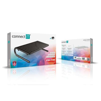 CONNECT IT CFH-2010-BK - Multifunktionel metalbase sort