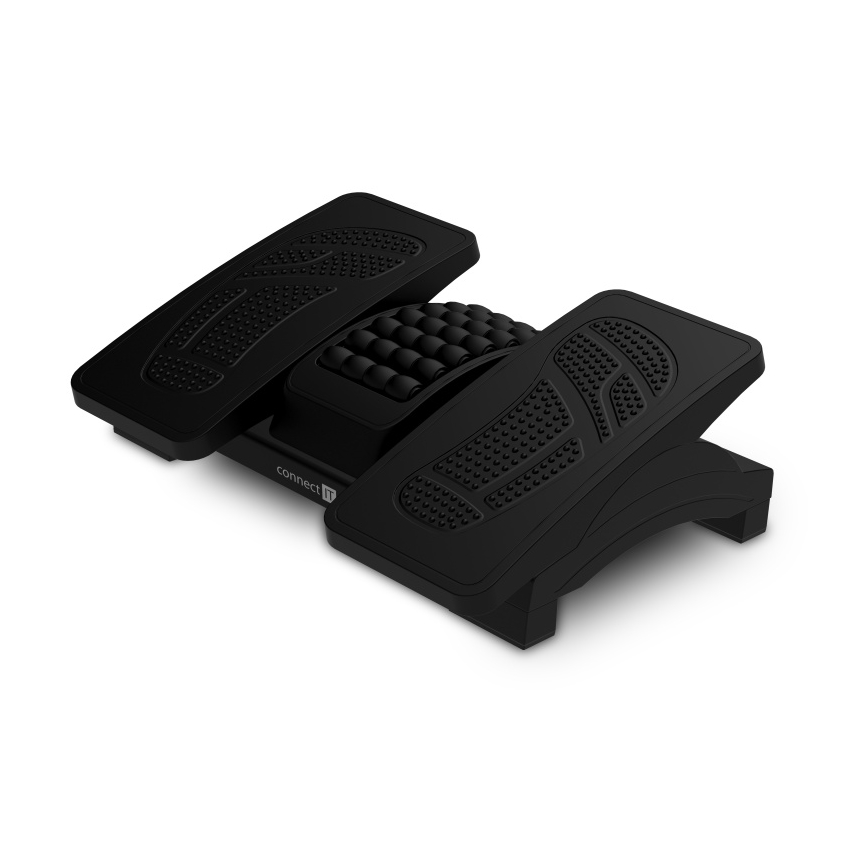 CONNECT IT CFH-4105-BK - Justerbar sort fodstøtte