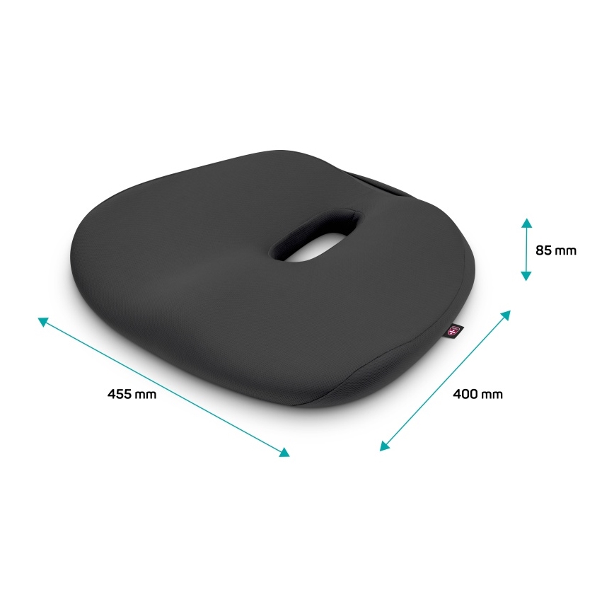 CONNECT IT CFH-5501-GY - Ergonomisk stolehynde antracit