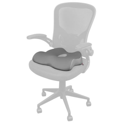 CONNECT IT CFH-5901-GY - Ergonomisk stolehynde grå