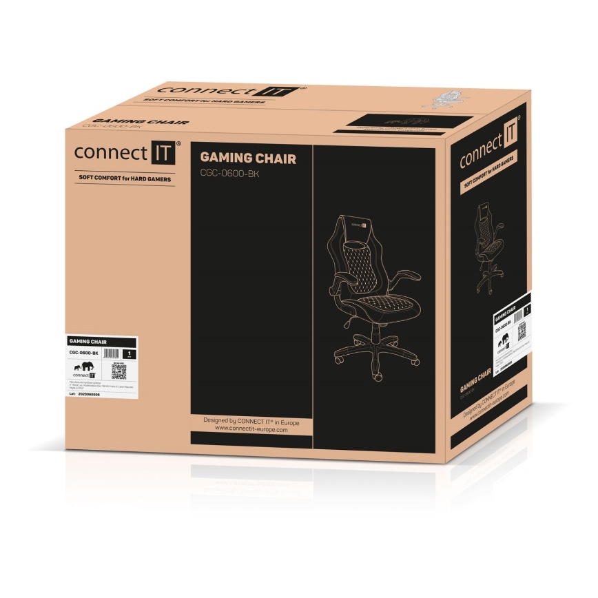 CONNECT IT CGC-0600-BK - Gaming-stol Matrix Pro sort