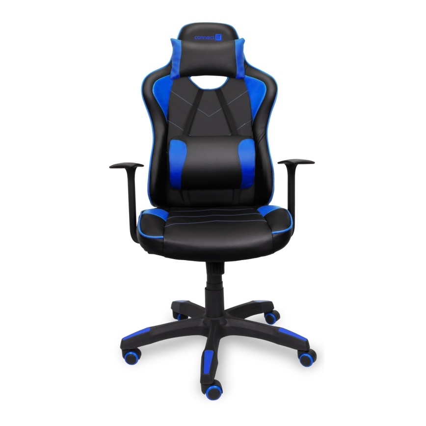 CONNECT IT CGC-0700-BL - Gaming-stol LeMans Pro sort/blå