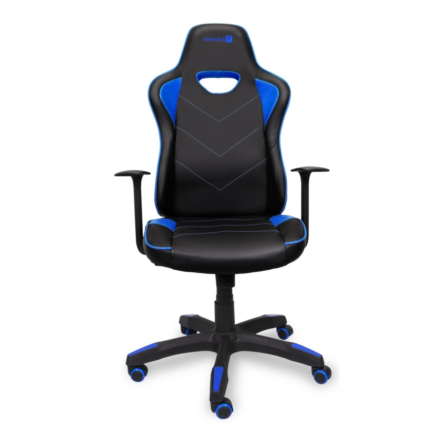 CONNECT IT CGC-0700-BL - Gaming-stol LeMans Pro sort/blå