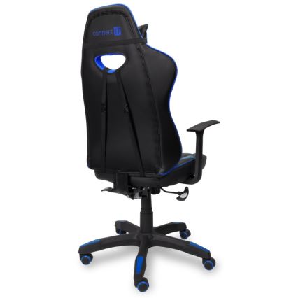 CONNECT IT CGC-0700-BL - Gaming-stol LeMans Pro sort/blå