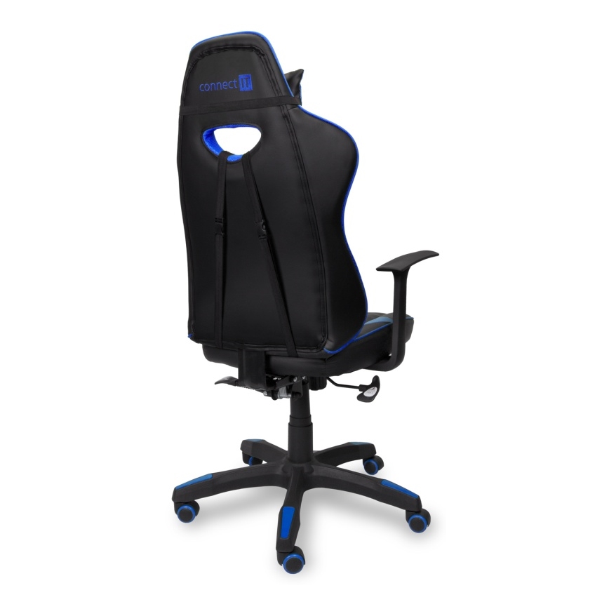 CONNECT IT CGC-0700-BL - Gaming-stol LeMans Pro sort/blå