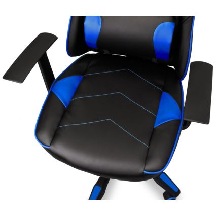 CONNECT IT CGC-0700-BL - Gamingstol LeMans Pro sort/blå