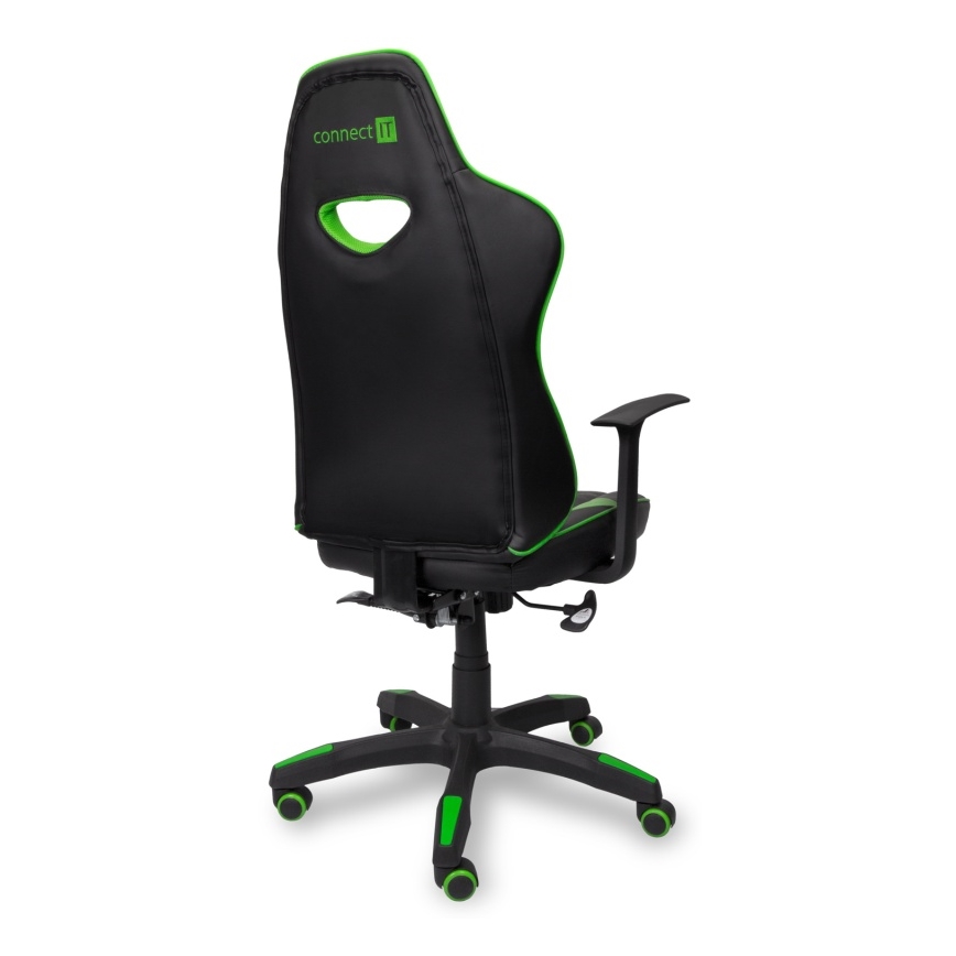 CONNECT IT CGC-0700-GR - Gaming-stol LeMans Pro sort/grøn