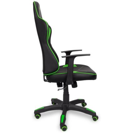 CONNECT IT CGC-0700-GR - Gaming-stol LeMans Pro sort/grøn
