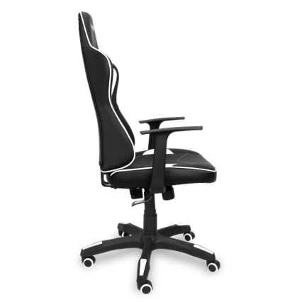 CONNECT IT CGC-0700-WH - Gaming-stol LeMans Pro sort/hvid