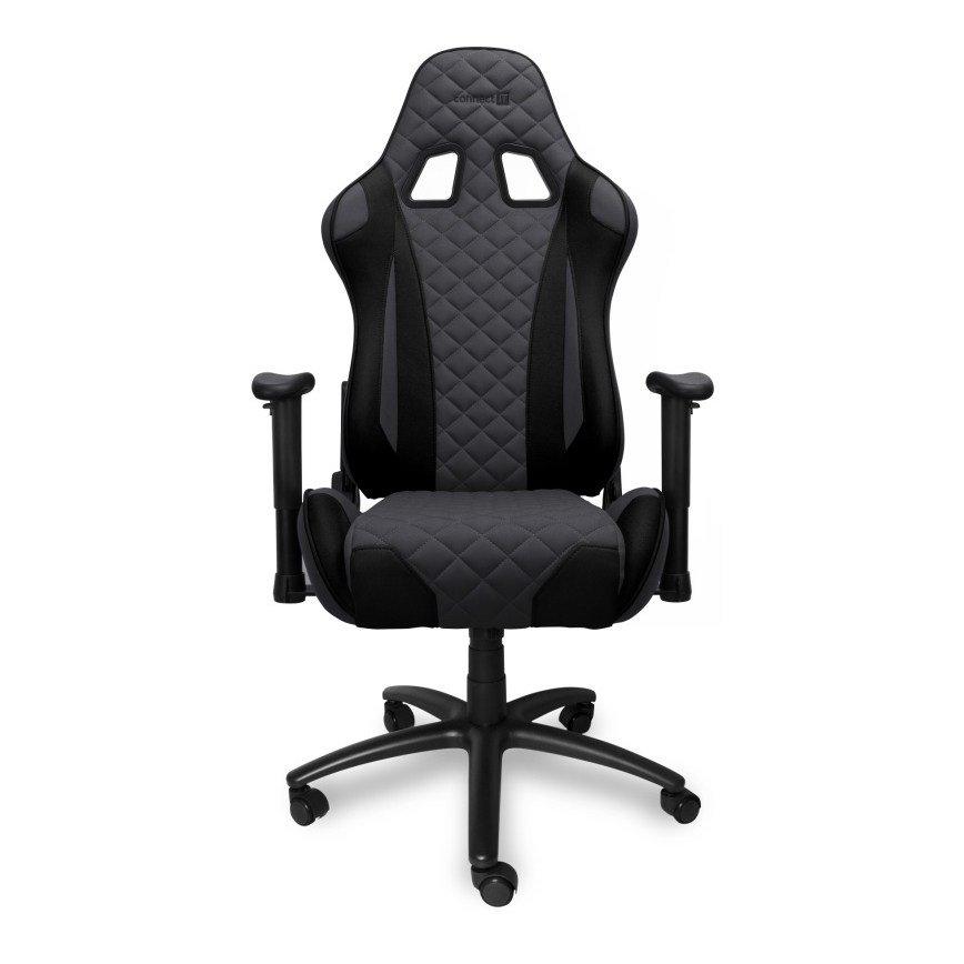 CONNECT IT CGC-1200-GY - Gaming-stol Monaco Pro grå/sort