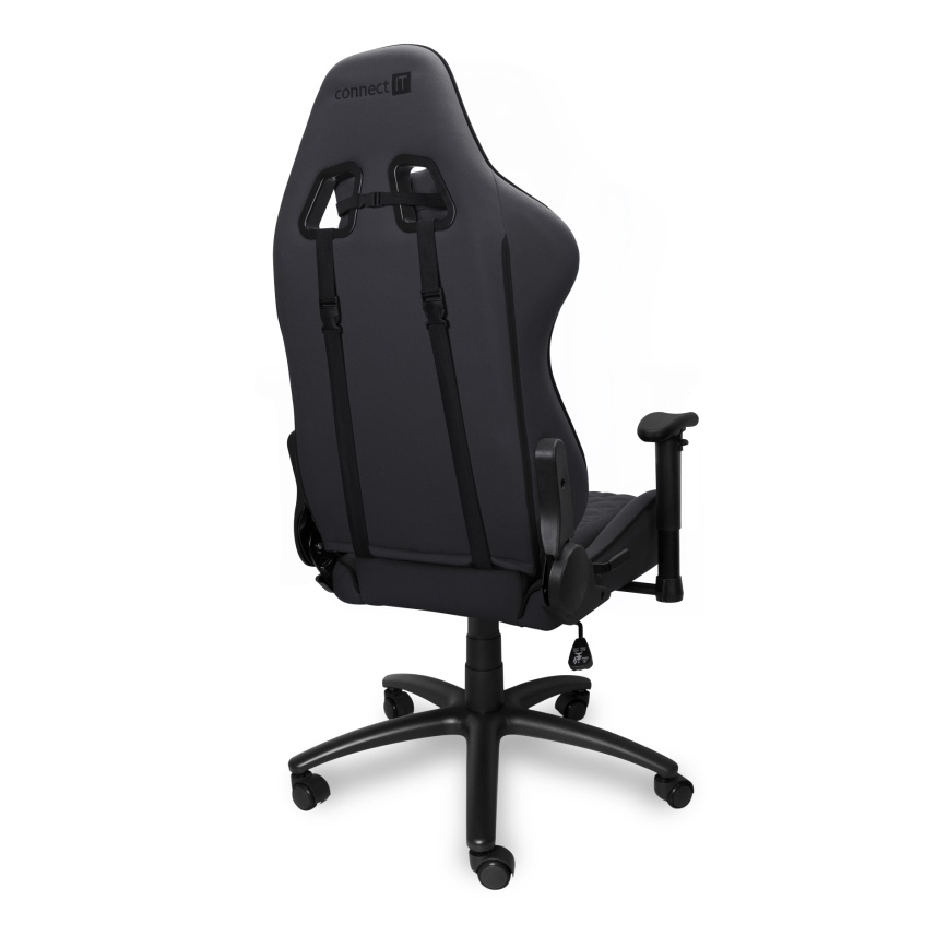 CONNECT IT CGC-1200-GY - Gaming-stol Monaco Pro grå/sort