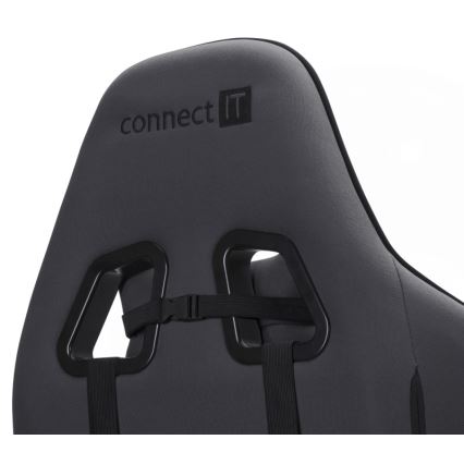 CONNECT IT CGC-1200-GY - Gaming-stol Monaco Pro grå/sort