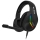 CONNECT IT CHP-3595-BK - LED gaming-høretelefoner m. kabel + mikrofon og RGB-farver sort