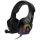 CONNECT IT CHP-5600-BK - LED RGB Gaming-høretelefoner m. kabel med mikrofon sort