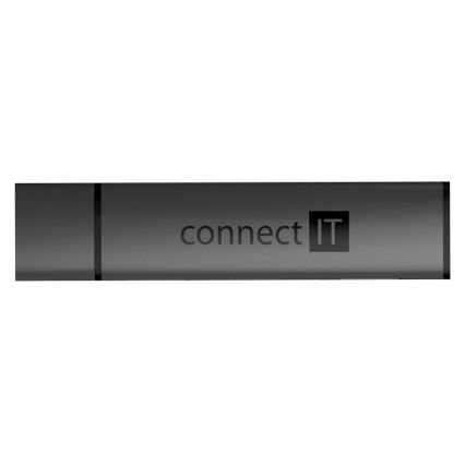 CONNECT IT CHU-4060-AN - USB-A hub m. hukommelseskortlæser 4-i-1