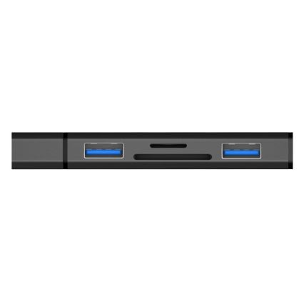 CONNECT IT CHU-4060-AN - USB-A hub m. hukommelseskortlæser 4-i-1