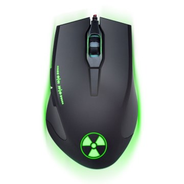 CONNECT IT CI-1128 - LED Gaming-mus m. ledning 1000/1200/1600/3200 DPI sort