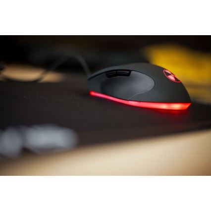 CONNECT IT CI-1128 - LED Gaming-mus m. ledning 1000/1200/1600/3200 DPI sort