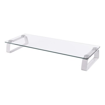 CONNECT IT CI-1135 - Multifunktionel glasbase transparent/hvid