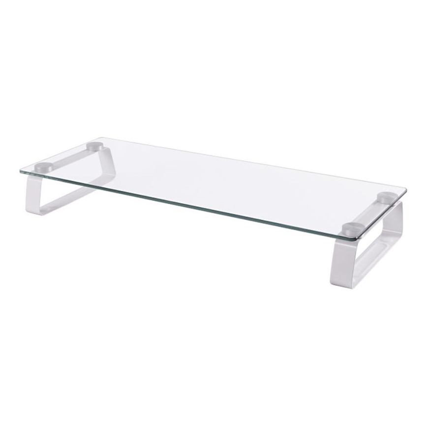 CONNECT IT CI-1135 - Multifunktionel glasbase transparent/hvid