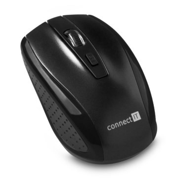 CONNECT IT CI-1223 - Trådløs mus 800/1200/1600 DPI 2xAAA sort
