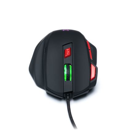 CONNECT IT CI-191 - LED Gaming-mus m. ledning 800/1600/2400/3200 DPI sort